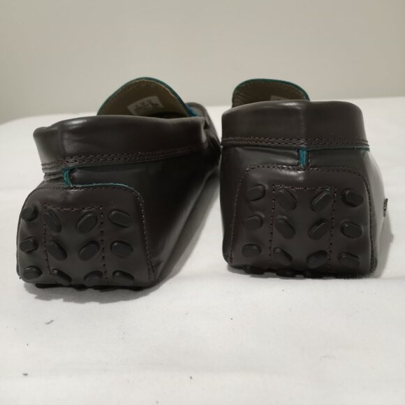 LACOSTE DARK GREY CONCOURS MENS LOAFERS SIZE 12 - Picture 5 of 12